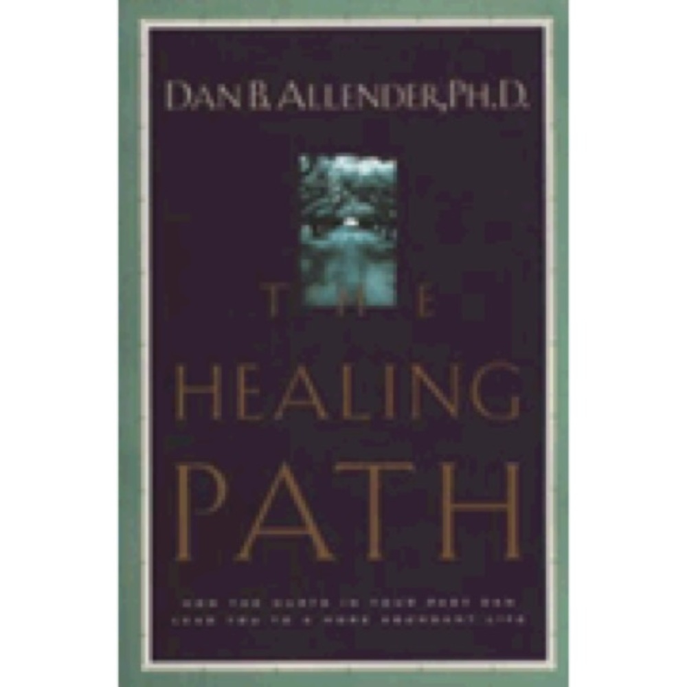 The Healing Path by Dan B. Allender, Ph.D. - Purple & Mint Book